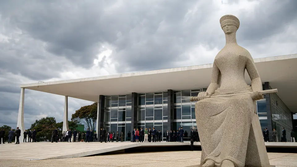 Fachada del Supremo Tribunal Federal de Brasil, sede del pleno que analiza los elementos del Caso Master vinculados al ministro Moraes