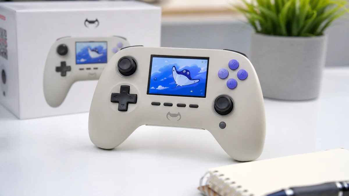 Genki Manta Controller Launches on Kickstarter with LCD Screen