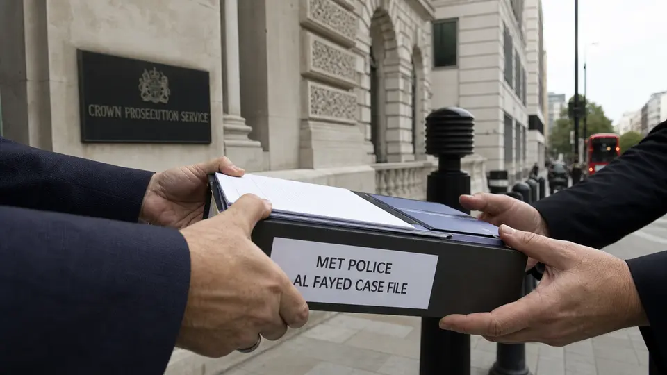 Met Police envia provas do caso Al Fayed