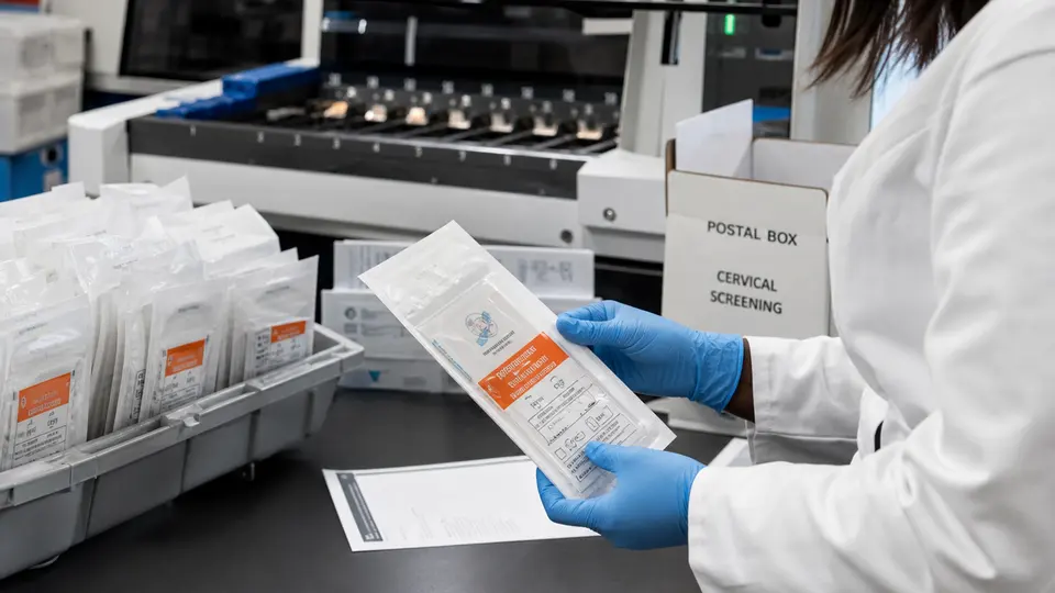 Dépistage col : kits NHS à domicile
