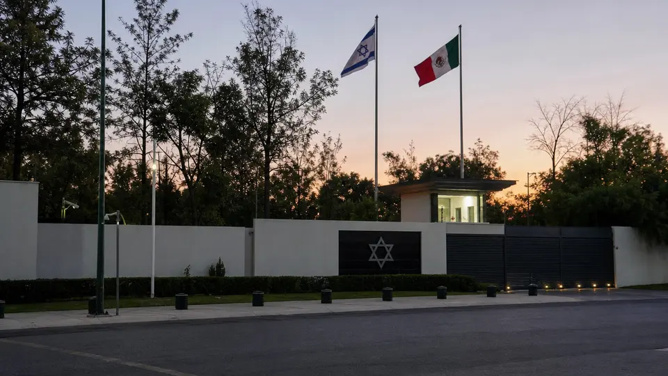 Bulo viral: embajada israelí intacta
