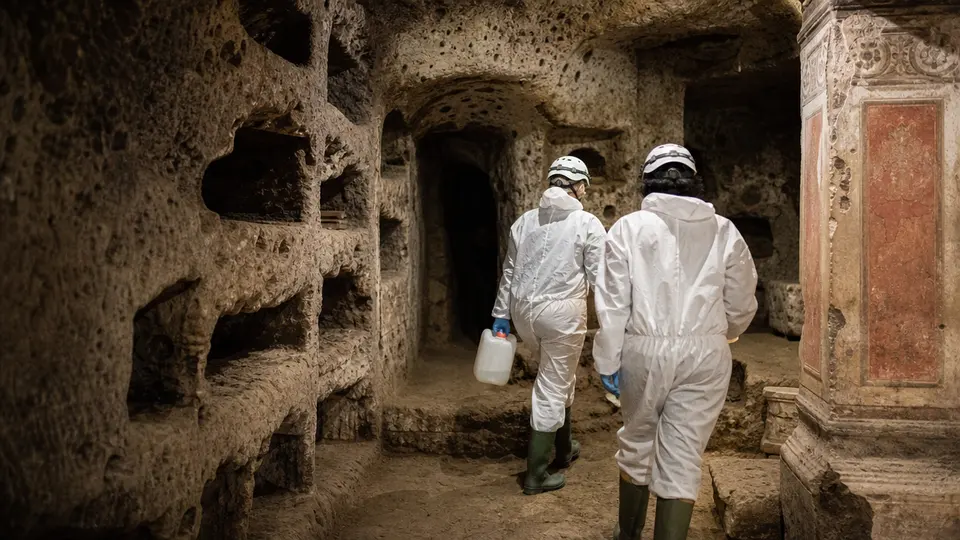 Rome explore ses catacombes pour se protéger des canicules