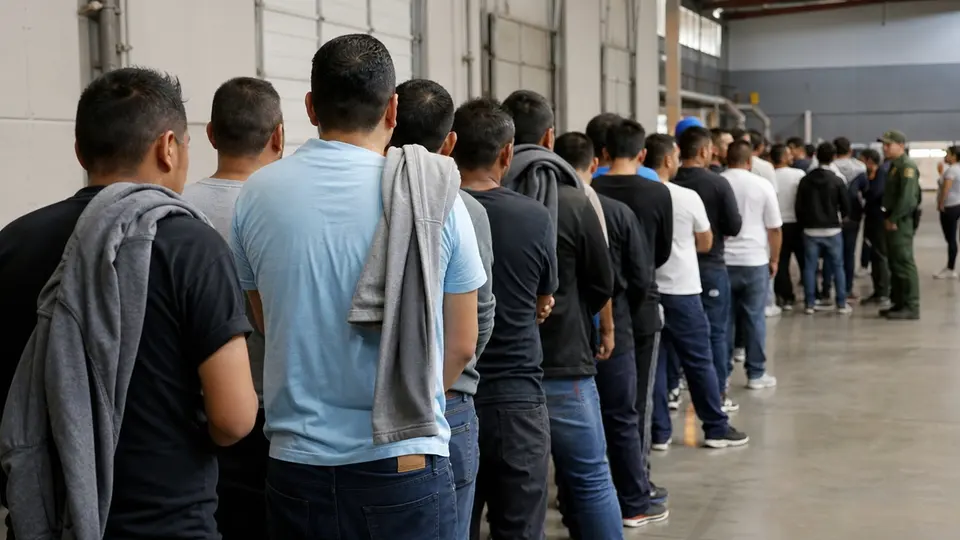Razzia im Zolllager: 46 Migranten festgenommen, Tochter abgeschoben