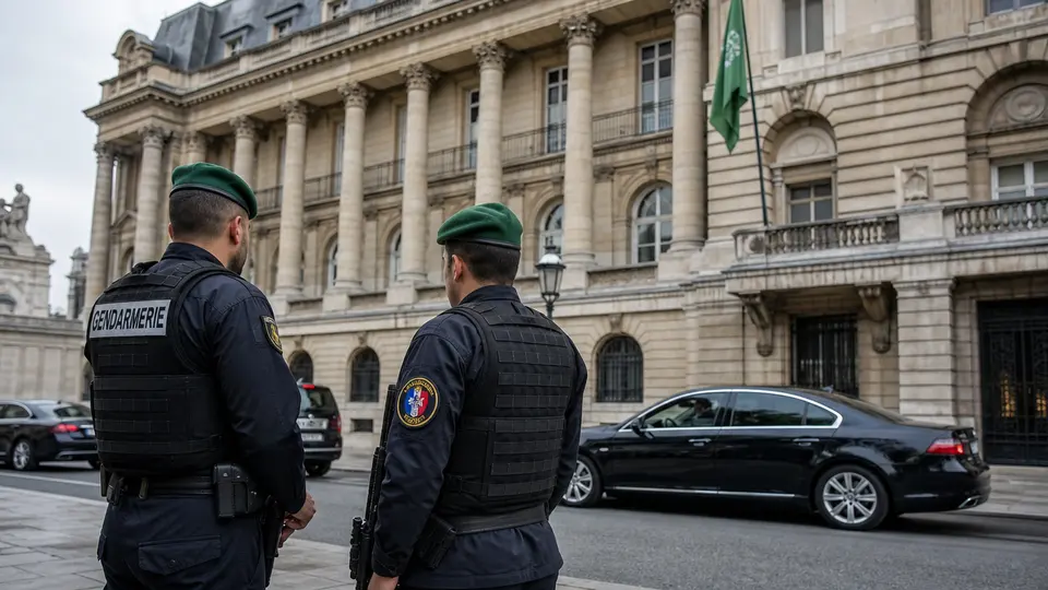 Saudi Guard Officer Robbed in Paris